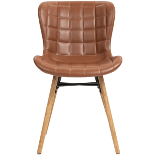Chaise Pu Marron Chap071pu