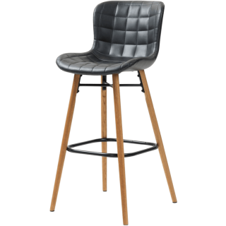 Tabouret de bar Noir chaplan01