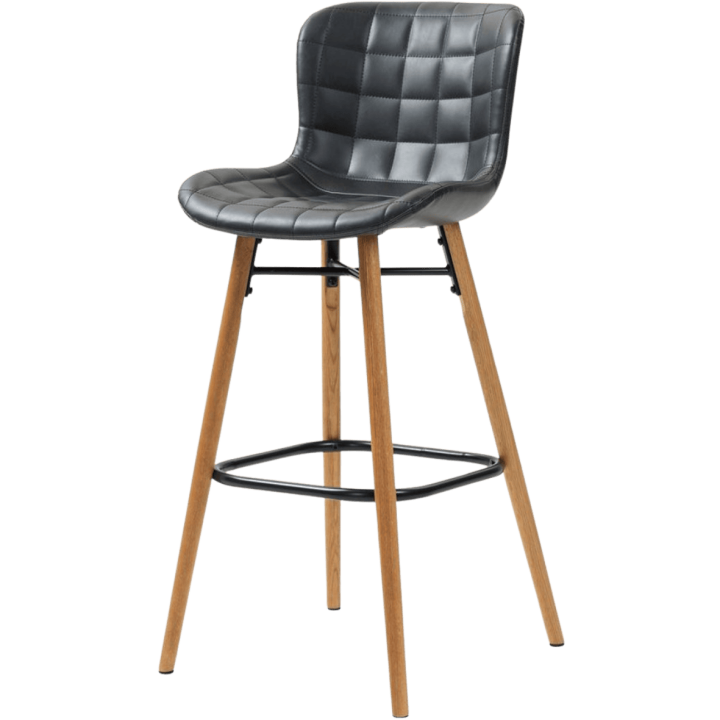 Tabouret de bar Noir chaplan01