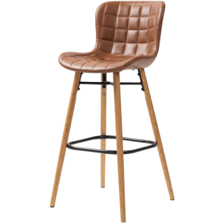 Tabouret de bar marron chaplan071