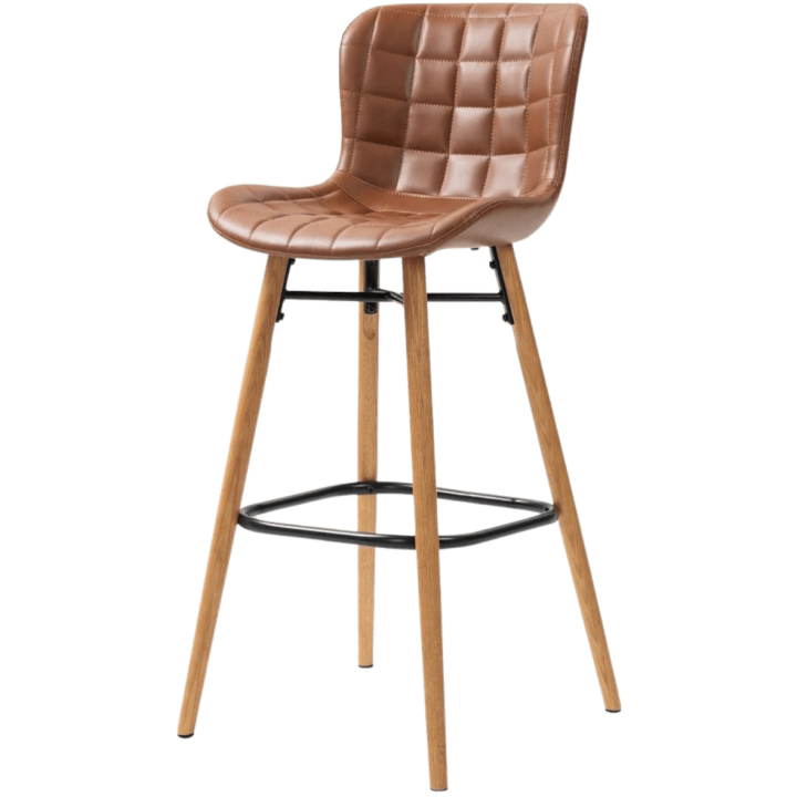 Tabouret de bar marron chaplan071