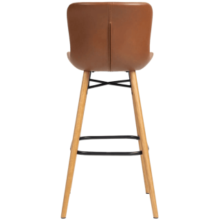 Tabouret de bar marron chaplan071