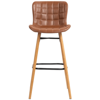 Tabouret de bar marron chaplan071