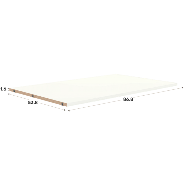 Kit étagère Casa blanc L 90 cm