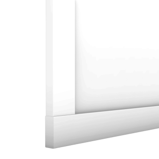 Porte cadre Casa blanc H 38 cm - L 45 cm