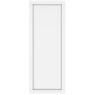 Porte cadre Casa H116 cm - L 45 cm blanc