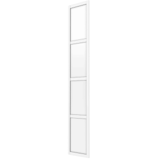 Porte cadre Casa H232 cm L 45 blanc