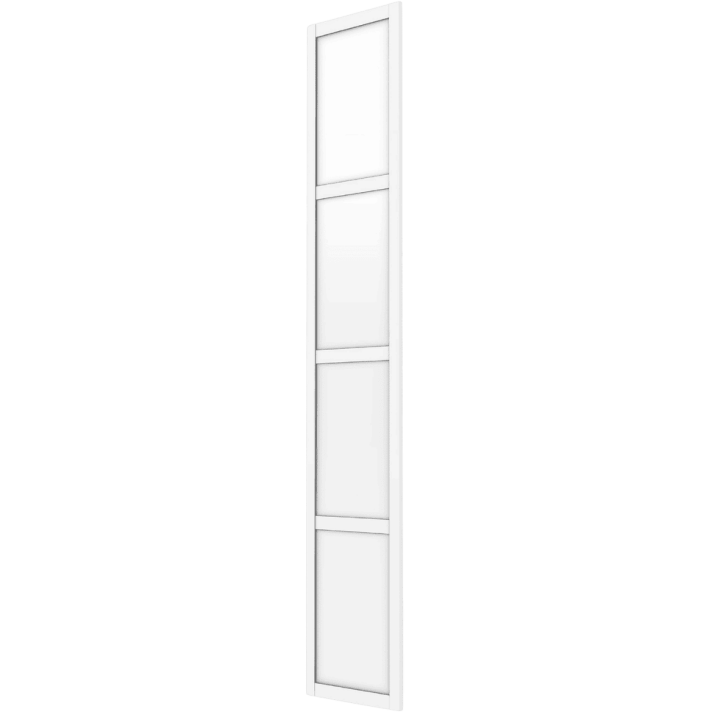 Porte cadre Casa H232 cm L 45 blanc