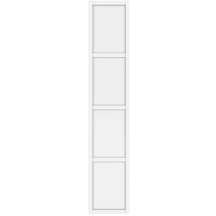 Porte cadre Casa H232 cm L 45 blanc