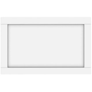 Porte Cadre Casa H 38 cm - L 60 cm Blanc