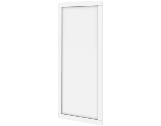 Porte cadre Casa H116 cm L 60 cm blanc