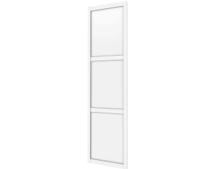 Porte cadre Casa H174 cm  - L 60 cm Blanc