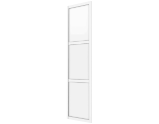 Porte cadre Casa H201 cm - L 60 cm Blanc