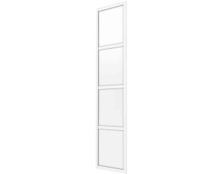 Porte cadre Casa H232 cm - L 60 cm - Blanc