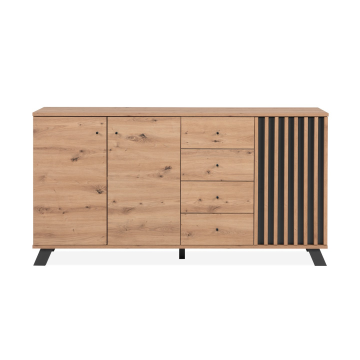 Enfilade Medan 51C chêne artisan/anthracite
