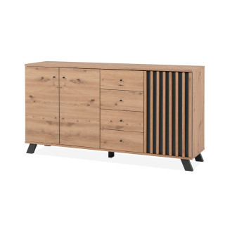 Enfilade Medan 51C chêne artisan/anthracite