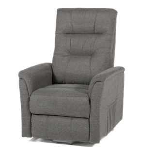Fauteuil relax Gaston gris clair