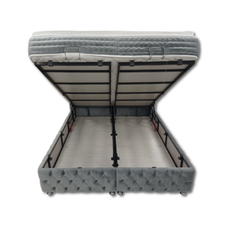 Lit complet Antalya 180 x 200 cm avec matelas