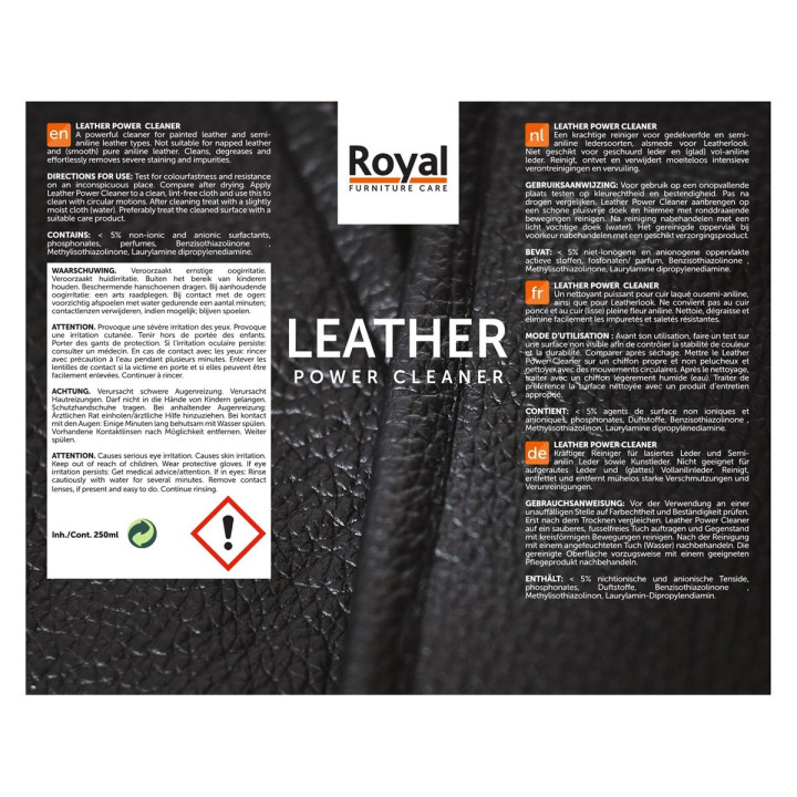 Leather Power Cleaner 250 ML