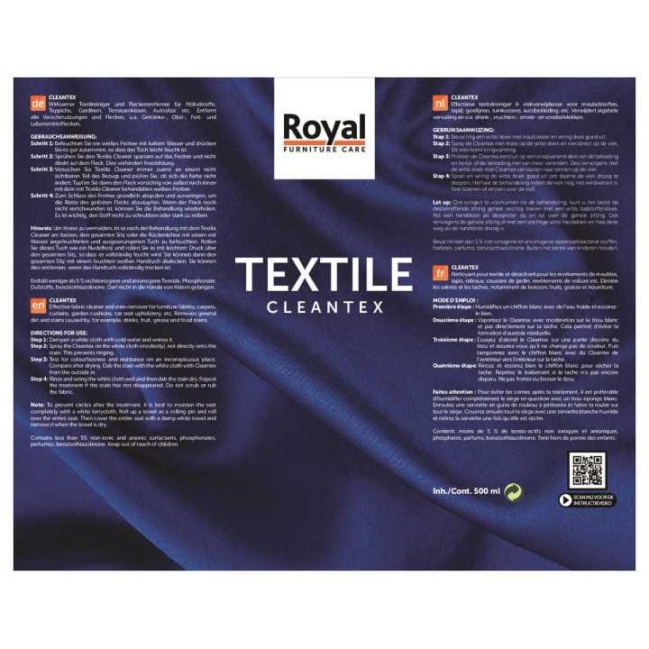 Spray textile Cleantex