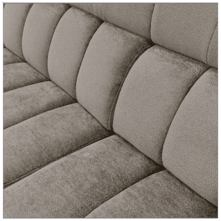 Salon d'angle Linie 2-2-ot gris foncé
