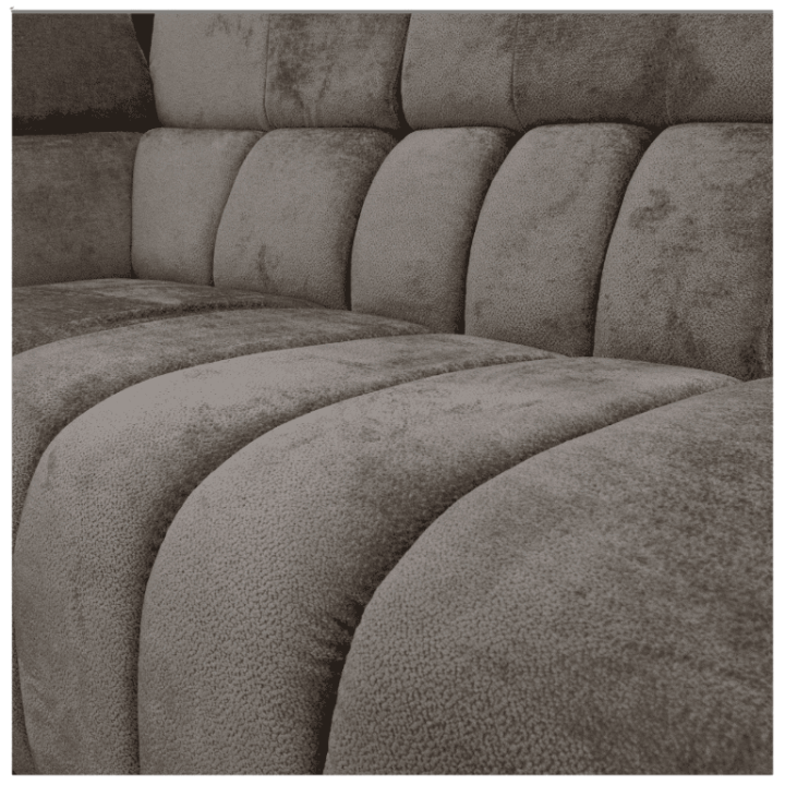 Salon d'angle Linie 2-2-ot gris foncé