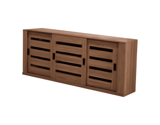 Dressoir 3 portes coulissantes Oberon