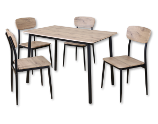 Table et 4 chaises - Sandy
