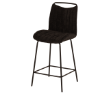 Tabouret de bar Viva noir