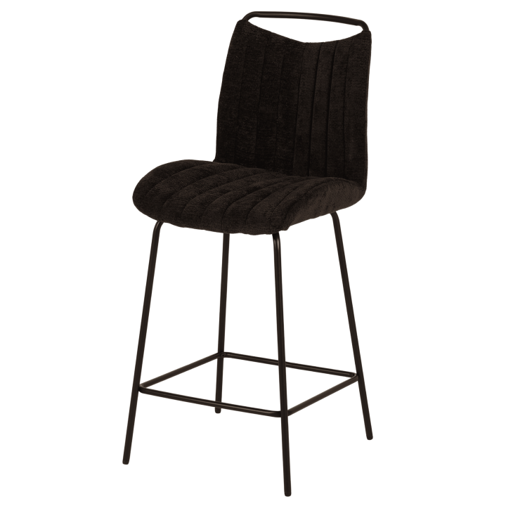 Tabouret de bar Viva noir