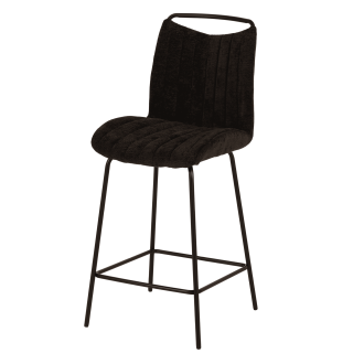 Tabouret de bar Viva noir