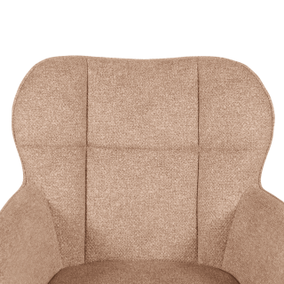Chaise Macao pivotante taupe