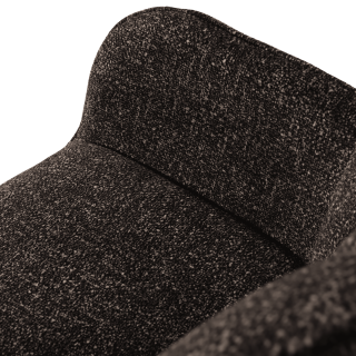 Chaise  Macao pivotante gris graphite