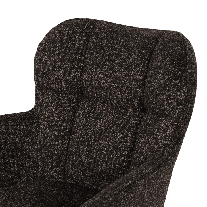 Chaise  Macao pivotante gris graphite
