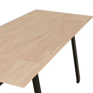 Table extensible Emir Travertin