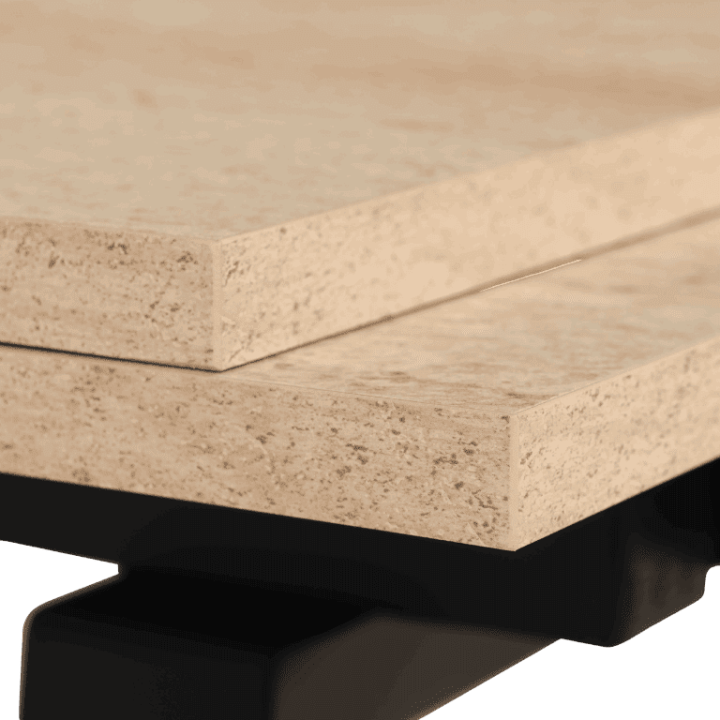 Table extensible Emir Travertin