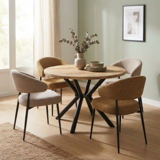 Chaise Simon Jaune