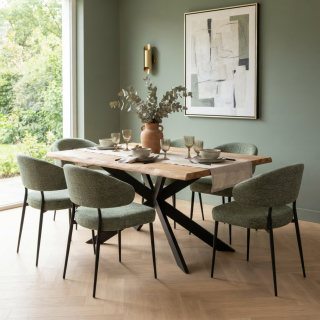 Chaise simon vert