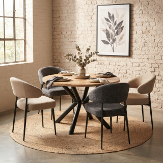 Chaise Simon beige