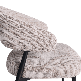 Chaise Simon Marron