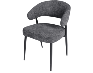 Chaise Simon Gris anthracite