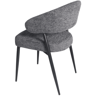 Chaise Simon Gris anthracite
