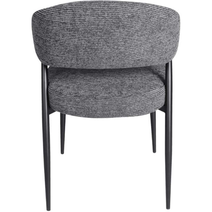 Chaise Simon Gris anthracite