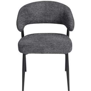 Chaise Simon Gris anthracite