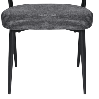 Chaise Simon Gris anthracite