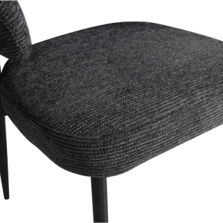 Chaise Simon Gris anthracite