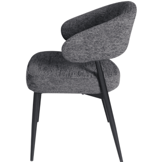 Chaise Simon Gris anthracite