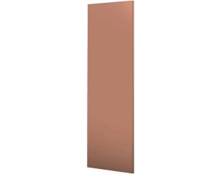 Porte simple H116 cm Casa Terra L 45 cm