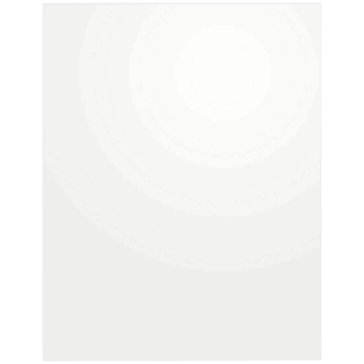Porte simple H 58 cm L 45 cm Blanc