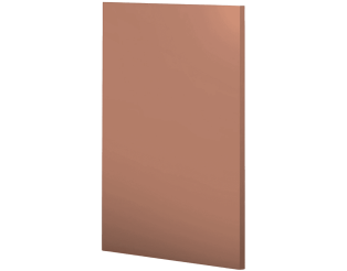 Porte Casa H 58 cm x L 45 cm Terracota